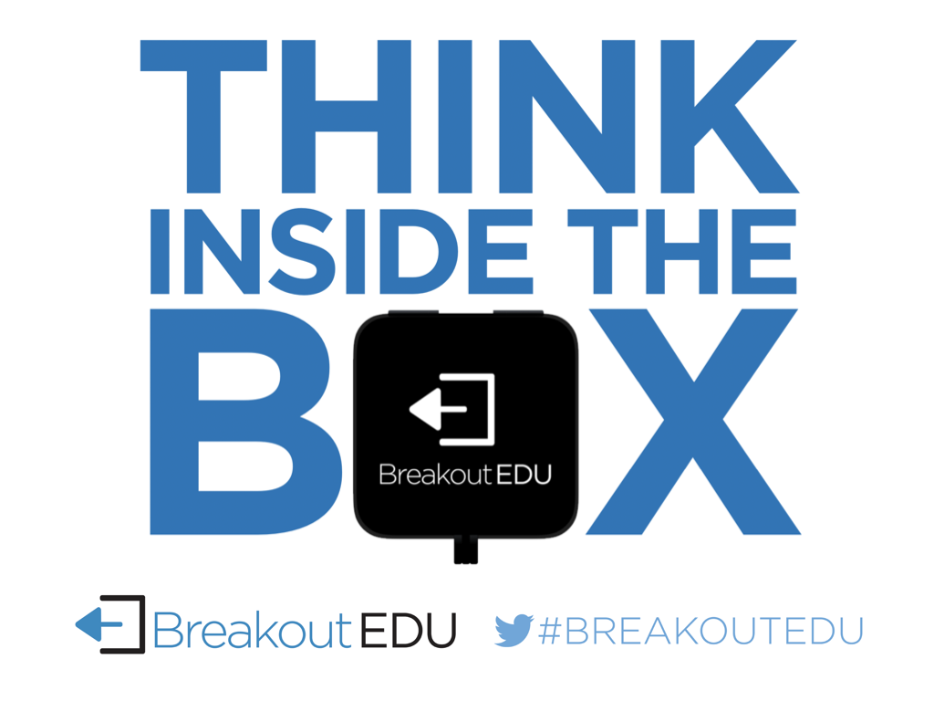 End Of Game We Broke Out Signs — Breakout EDU